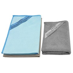 Lint-Free Streak-Free Glass Cleaning Cloth 3-Pack – Microfiber Towels Polish …