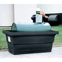 ENPAC 5275-BK Tank Containment Unit,34-1/2 In. H,Black 3NJK8