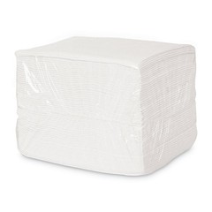 Boardwalk V040QPW 12 in. x 13 in. DRC Wipers – White (1008/Carton) New