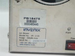 Invenix IPI-310S IPI310S Ion Blower 5 Watts max. 30 Days Warranty