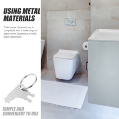 5 Pcs Commercial Paper Towel Dispenser Keys Holder Toilet Stand