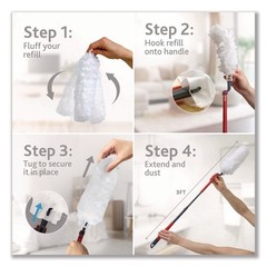 O-Cedar 172148CT Flex and Catch Heavy-Duty Dusting Kit (6/Carton) New