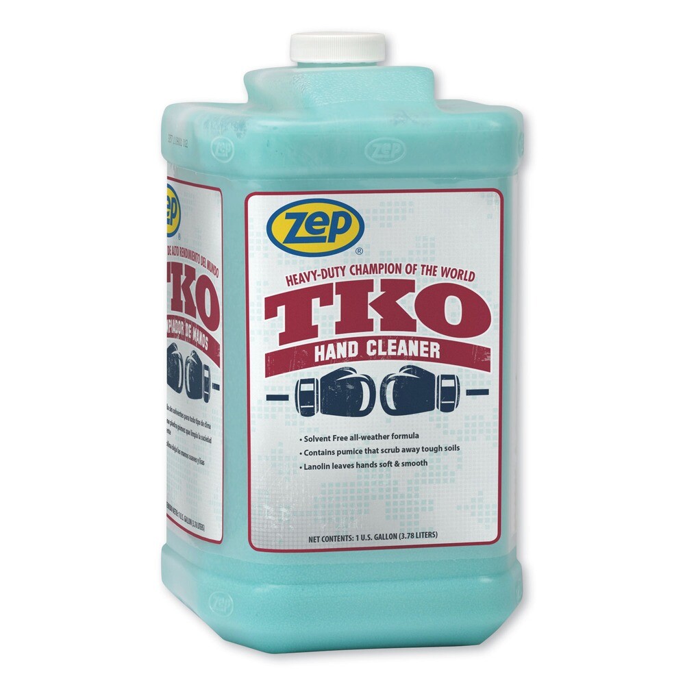 Zep Commercial R54824EA 1 Gallon TKO Hand Cleaner Refill – Lemon Lime Scent New