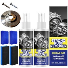 2pcs Rust Remover Spray for Metal, Multipurpose Rust Stain Remover, Heavy Dut…