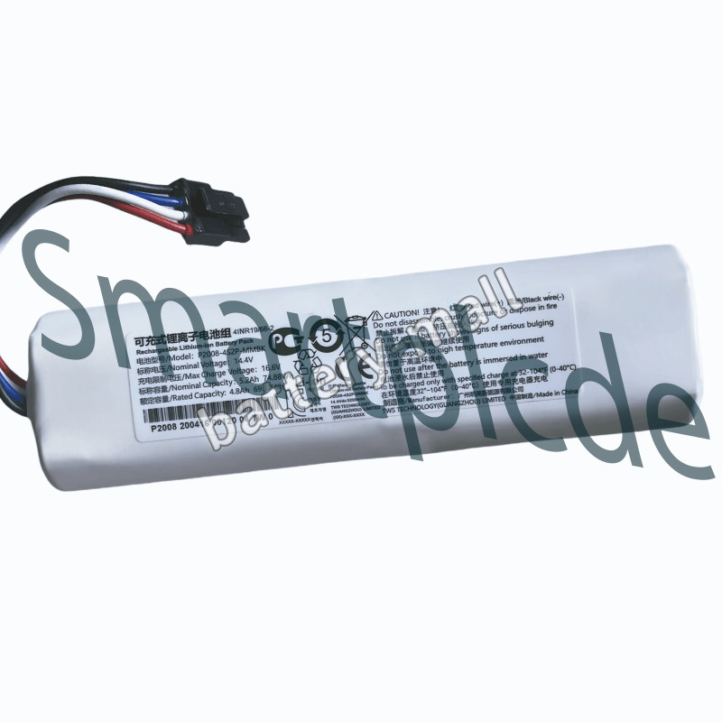 1PCS NEW P2008-4S2P-MMBK 5200mAh Battery for Dreame L10 Pro, D9, F9 Cleaner