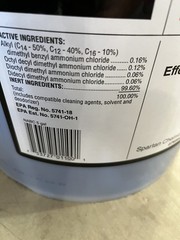 Spartan NABC Non-Acid Disinfectant Bathroom Cleaner 5 Gallon Pail Floral Scent