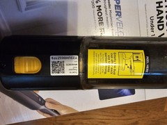 Shark WANDVAC Cordless Bagless Handheld Vacuum WV410CO For parts only