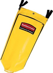 Commercial High Capacity Vinyl Janitorial Cleaning 34-Gal., Yellow