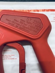 Neon Red Pressure Washer Trigger Gun St2305 5000psi/12gpm By Suttner * S.STEEL
