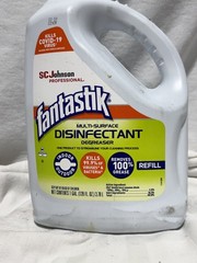 SC Johnson Professional Fantastik Multi-Surface Disinfectant Degreaser 1 Gal New