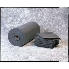 Oil-Dri L90841 Sorbent Roll, 65 Gal, 3 Ft X 150 Ft, Universal, Gray,