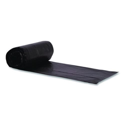 Boardwalk High-Density Can Liners, 45 gal, 22 mic, 40 x 48, Black, 150/Carton