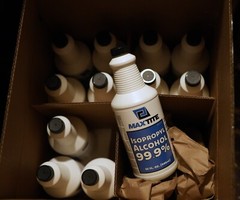 Isopropyl Alcohol 99.9% Anhydrous Laboratory Grade Highest Purity Quart 32oz IPA