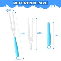 5PCS Duster Refills Folding Handles Set Compatible with Swiffer Blue