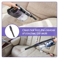 Vacuum Crevice Tool Brush 9.44 x 5.90 x 2.55 inch, 2-in-1 brush + Slit