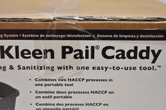 San Jamar Kleen Pail Caddy System 2 In 1 Feature Easy To Use KP500 Green