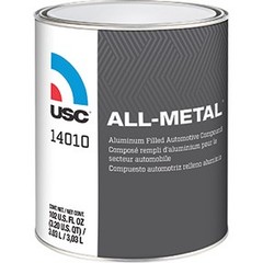 All-Metal Specialty Body Filler, 1-Quart USC-14060