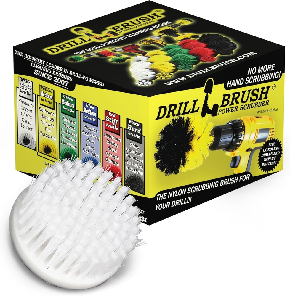 3 Inch Mini Polisher Brush – Hook & Loop Auto Detailing Brush – Interior Car Det