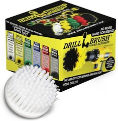 3 Inch Mini Polisher Brush – Hook & Loop Auto Detailing Brush – Interior Car Det