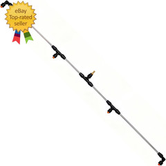 Metal 4-Nozzle Poly Boom Wand – Easy-To-Assemble Sprayer Boom