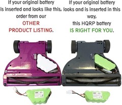 Hqrp Battery Compatible Shark Xbt1106N Sv1110 Sv1106N Sv1110N Sv11O6N Sv116N