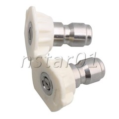 5pcs 1.0/1.2/1.4/1.6/2.0mm 40 Degree Steel High-Pressure Spray Nozzle