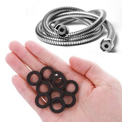 25 Pcs Black Rubber Hose Washers 1/2 Inch Seals for 3/4 Inch Hose Set