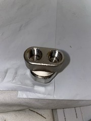Change-Over Dual Outlet Nozzle MTM Hydro 16.0129 Compare to CAT Pumps 32149