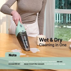 Shop-Vac Wet/Dry Handheld Vacuum Cordless Powerful Portable Car Vacuum