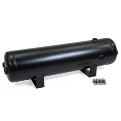 HornBlasters 3-Gallon (11.35 Liters) 7 Port Air Tank – Powdercoat Finish – Tw…