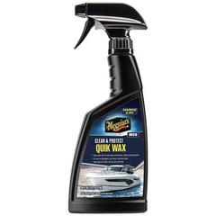 Meguiar’S Quik Wax Spray 16 Oz Boat And Rv Cleaner Protector