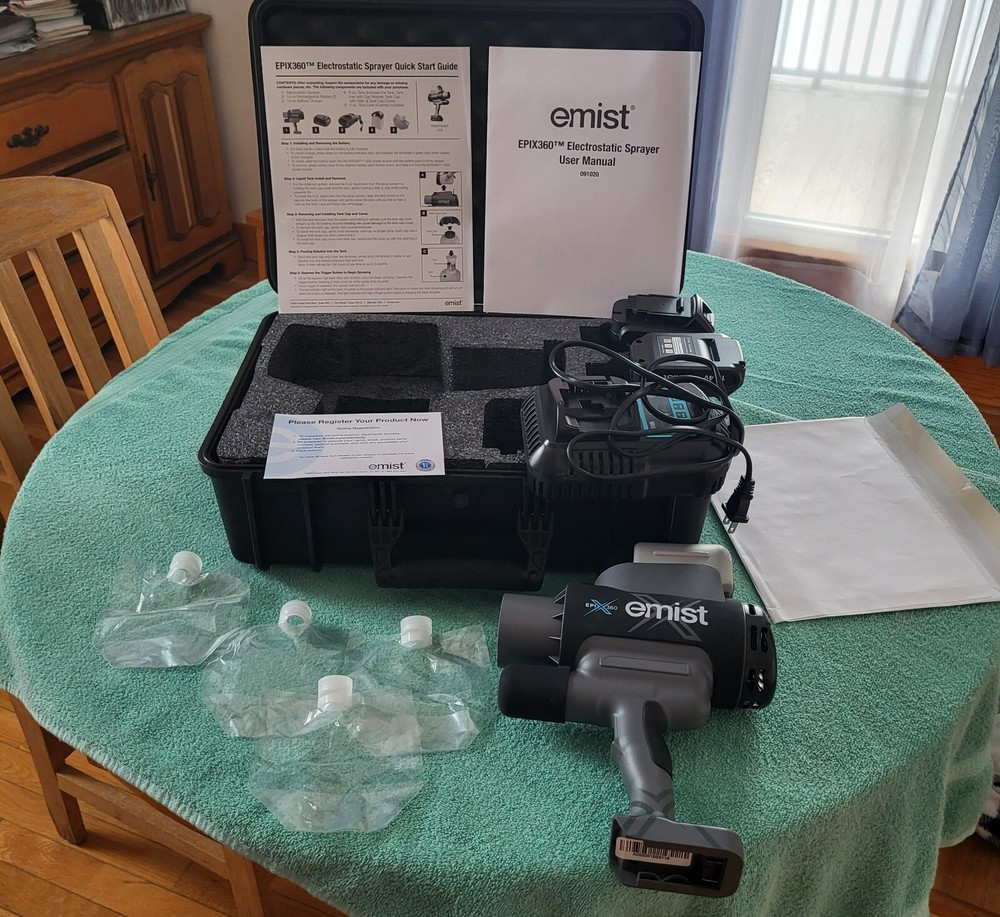 Emist EPIX360 Electrostatic Sprayer