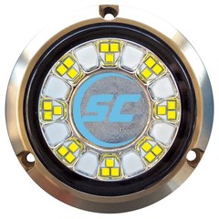 Shadow-Caster SCR-24 Bronze Underwater Light – 24 LEDs – Bimini Blue SHADOW-CAST