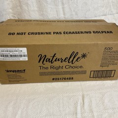 Impact 25176488 Naturelle Regular Tampons (500/Carton) New