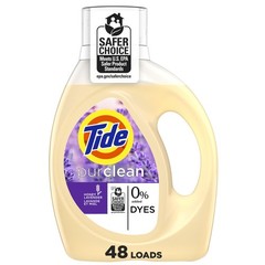 Tide Purclean Liquid Laundry Detergent, 63 fl oz, 48 63 Fl Oz (Pack of 1)
