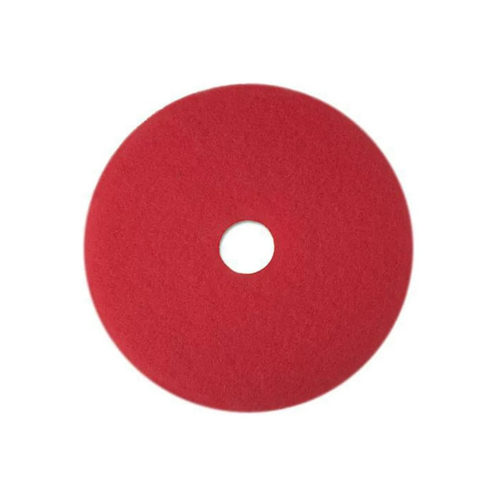 3M Red Buffer Floor Pads BOX OF 5, 17″ (08392) FS