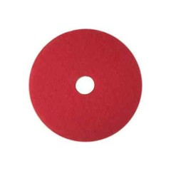 3M Red Buffer Floor Pads BOX OF 5, 17″ (08392) FS