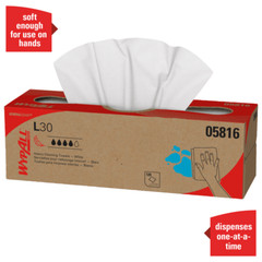 3-PACK WYPALL L30 Heavy Cleaning Towels in White [Pop-Up Box]
