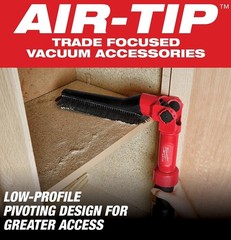 Milwaukee 49-90-2027 AIR-TIP Low-Profile Pivoting Brush Tool