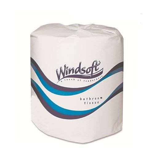 Windsoft 2400 2-Ply Individually Wrapped Bath Tissue – White (24 Rolls/CT) New