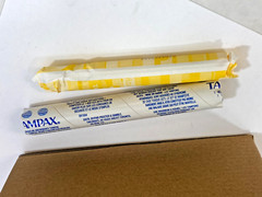 Box Of 80 ~ Procter Gamble Tampax Coin Vending Style in Cardboard Tube