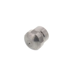 Erie Tools Button Nose 1/8″ Sewer Jetter Drain Cleaning Nozzle 3.0 Orifice Size