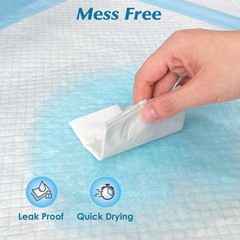 50 Count 36″ x Super Absorbency Disposable 50 x 36″, Blue