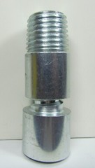 2 pcs – Pole Adapter – Euro to USA Threads & USA to Euro Threads Adapter – q2