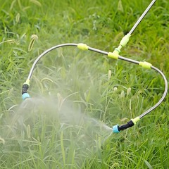 Double Nozzle Sprayer Spray Bar Adjustable Length Telescopic Sprayer Wand