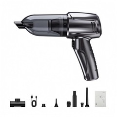 Style Car Vacuum Multi Attachment Set Handheld Car Vacuum Cleaner Portable