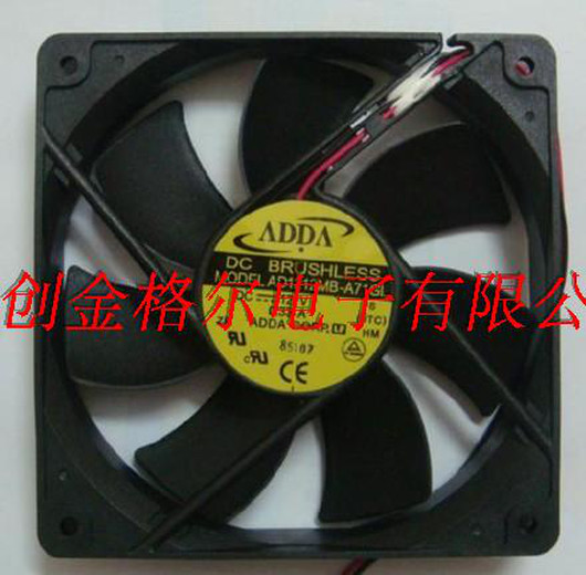 1pc new fan freeship AD1212MB-A71GL DC12V 0.33A ADDA 120*120*25