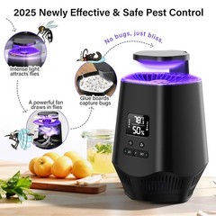 Fooxem Fruit Fly Traps For Indoors Smart Fly Trap Indoor Bug Zapper Gnat Traps