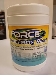 2XL FORCE Disinfecting Wipes 220 In Pack 99.9% Kill Any Viruses at 2 Minuts.