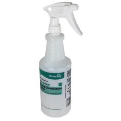 Tolco 130256 32 Oz. Clear, Preprinted Trigger Spray Bottle, Pk12